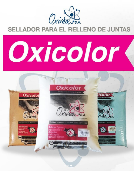 Oxicolor sellador para juntas de cerámica y baldosas
