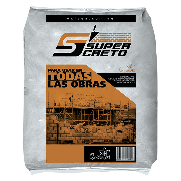 Supercreto mezcla cementicia Oxivea
